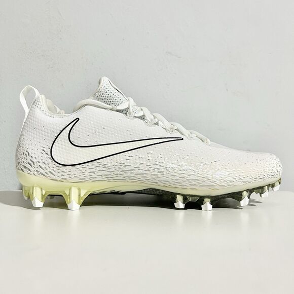Nike Vapor Untouchable Pro “White Silver” Men’s Size 10.5 Football Cleats - Picture 2 of 8